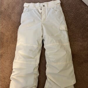 Columbia Kids' White Cargo Pants